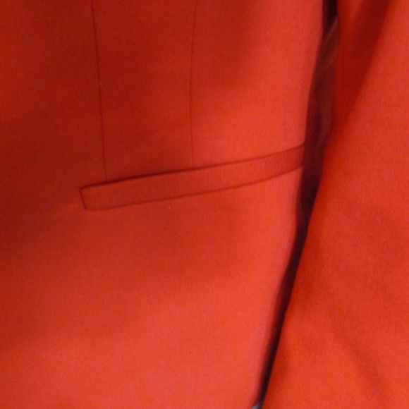 ANN TAYLOR LOFT WOMEN JACKET RED SIZE 10 - Picture 2 of 3
